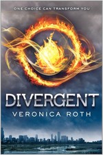 Book cover of DIVERGENT