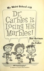Book cover of MWS 19 - DR CARBLES IS LOSING HIS MARBLE