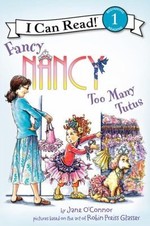 Book cover of FANCY NANCY TOO MANY TUTUS