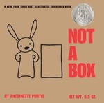 Book cover of NOT A BOX - BOARD BOOK