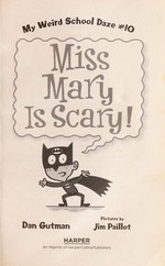 Book cover of MWS DAZE 10 MISS MARY IS SCARY