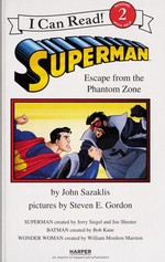 Book cover of SUPERMAN ESCAPE FROM THE PHANTOM ZONE