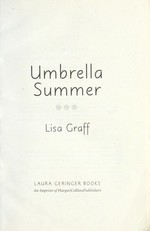 Book cover of UMBRELLA SUMMER