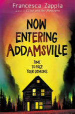 Book cover of NOW ENTERING ADDAMSVILLE