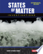 Book cover of STATES OF MATTER INVESTIGATIONS