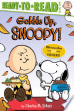 Book cover of GOBBLE UP SNOOPY
