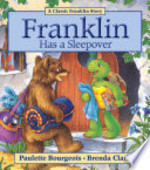 Book cover of FRANKLIN HAS A SLEEPOVER