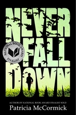 Book cover of NEVER FALL DOWN