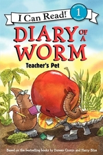Book cover of DIARY OF A WORM - TEACHER'S PET