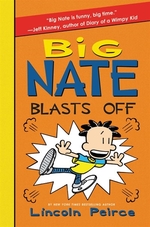Book cover of BIG NATE - BLASTS OFF