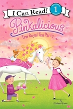 Book cover of PINKALICIOUS - THE ROYAL TEA PARTY