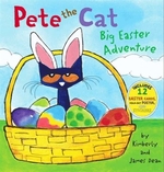 Book cover of PETE THE CAT BIG EASTER ADVENTURE