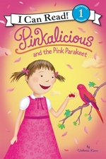 Book cover of PINKALICIOUS & THE PINK PARAKEET