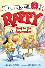 Book cover of RAPPY GOES TO THE SUPERMARKET