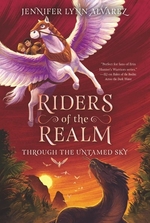 Book cover of RIDERS OF THE REALM 02 THROUGH THE UNTAM