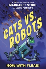 Book cover of CATS VS ROBOTS 02 NOW WITH FLEAS