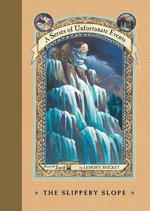 Book cover of UNFORTUNATE EVENTS 10 SLIPPERY SLOPE