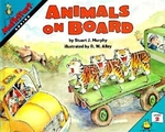 Book cover of ANIMALS ON BOARD