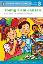 Book cover of YOUNG CAM JANSEN & THE DINOSAUR GAME