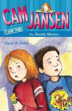 Book cover of CAM JANSEN 16 GHOSTLY MYSTERY
