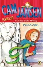 Book cover of CAM JANSEN 17 SCARY SNAKE MYSTERY