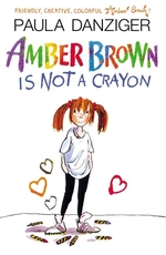 Book cover of AMBER BROWN 01 IS NOT A CRAYON