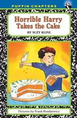 Book cover of HORRIBLE HARRY TAKES THE CAKE