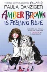 Book cover of AMBER BROWN 07 IS FEELING BLUE