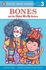 Book cover of BONES & THE CLOWN MIX UP MYSTERY
