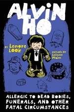 Book cover of ALVIN HO ALLERGIC TO DEAD BODIES FUNERAL