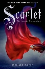 Book cover of LUNAR CHRONICLES 02 SCARLET