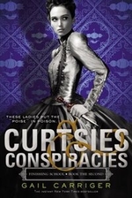 Book cover of CURTSIES & CONSPIRACIES
