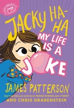 Book cover of JACKY HA-HA MY LIFE IS A JOKE