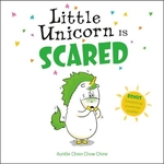 Book cover of LITTLE UNICORN IS SCARED