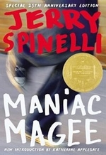 Book cover of MANIAC MAGEE