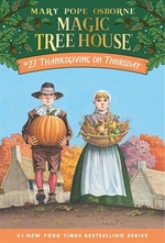 Book cover of MAGIC TREE HOUSE 27 THANKSGIVING ON THUR