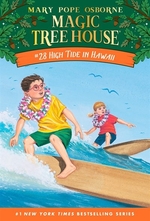Book cover of MAGIC TREE HOUSE 28 HIGH TIDE IN HAWAII