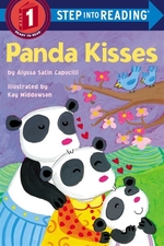 Book cover of PANDA KISSES