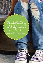 Book cover of WHOLE STORY OF HALF A GIRL