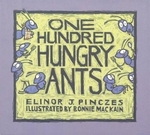 Book cover of 100 HUNGRY ANTS