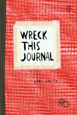 Book cover of WRECK THIS JOURNAL - RED