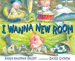 Book cover of I WANNA NEW ROOM
