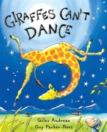 Book cover of GIRAFFES CAN'T DANCE