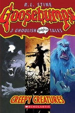 Book cover of GOOSEBUMPS GRAPHIX 01 CREEPY CREATURES