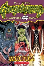 Book cover of GOOSEBUMPS GRAPHIX 02 TERROR TRIPS