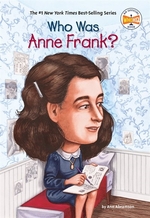 Book cover of WHO WAS ANNE FRANK