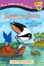 Book cover of SKIPPYJON JONES THE GREAT BEAN CAPER