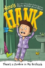 Book cover of HERE'S HANK 05 THERE'S A ZOMBIE IN MY BA