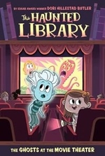 Book cover of HAUNTED LIBRARY 09 GHOSTS AT THE MOVIE T