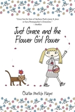 Book cover of JUST GRACE & THE FLOWER GIRL POWER